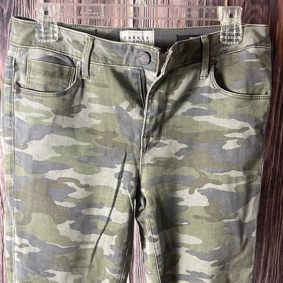 Parker Smith Camo Skinny Jeans - Picture 2 of 6
